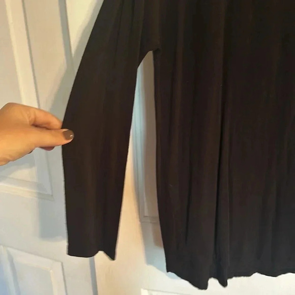 Mud Pie Black Long Sleeve Tunic Size S/M - Picture 3 of 3